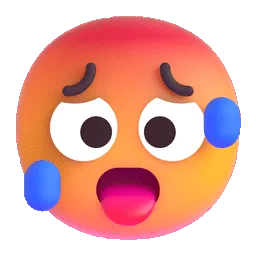 Hot face icon